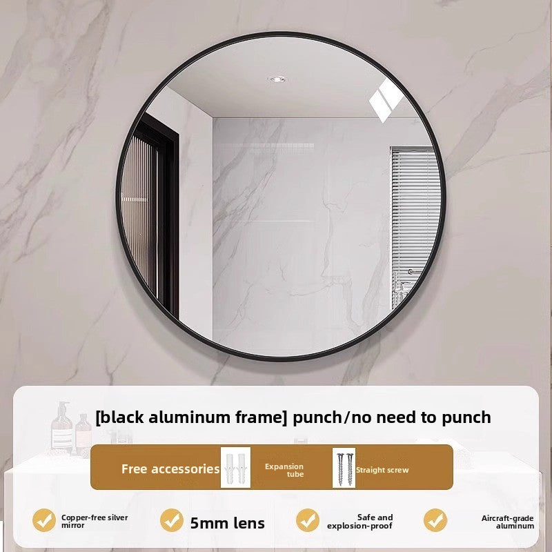 Minimalist LED Bathroom Wall Mirror