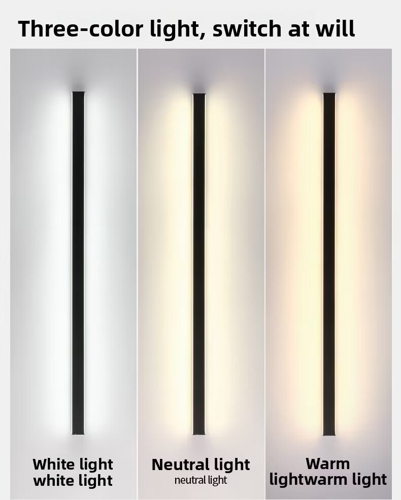 Minimalist LED Strip Wall Lamp