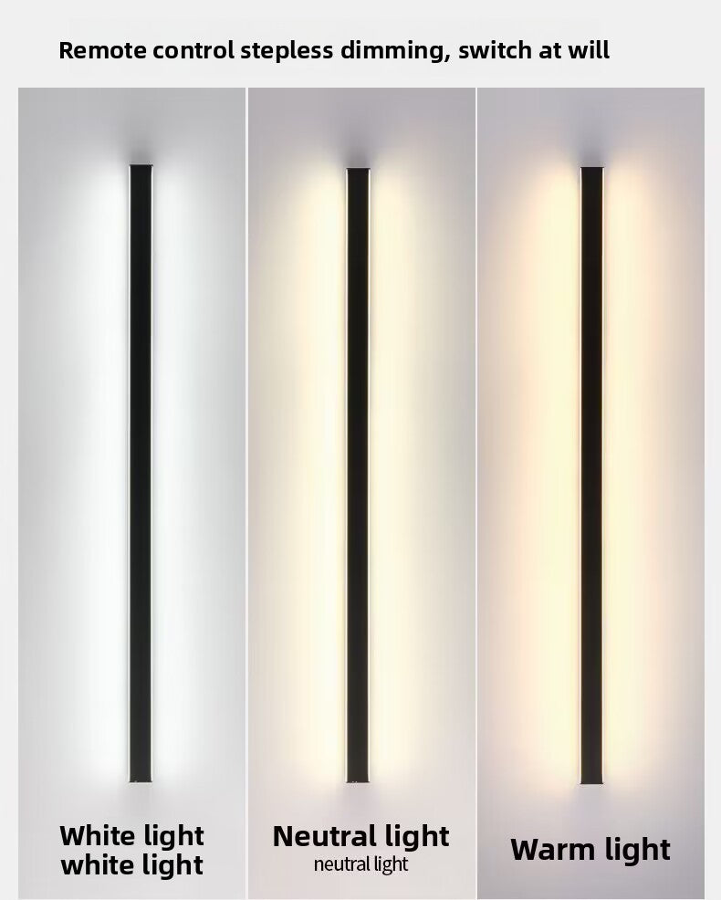 Minimalist LED Strip Wall Lamp