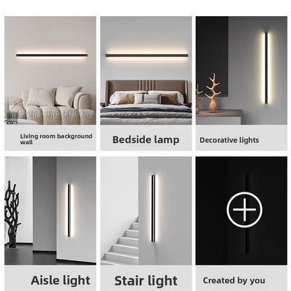 Minimalist LED Strip Wall Lamp