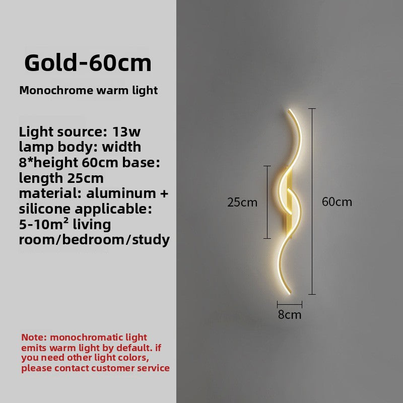 Minimalist Light Luxury Wall Lamp Bedroom Bedside Lamp