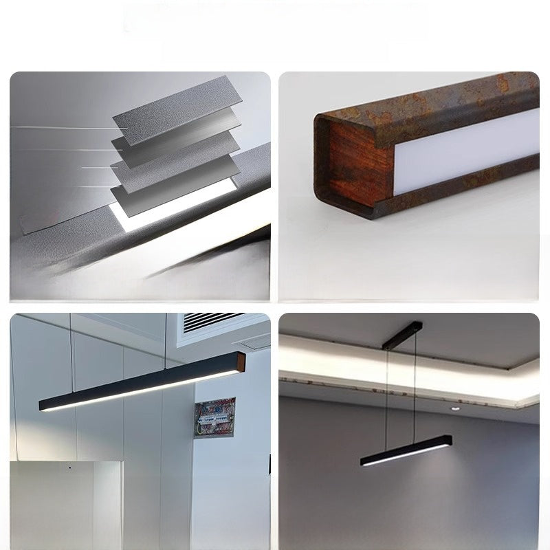Minimalist Linear LED Chandelier