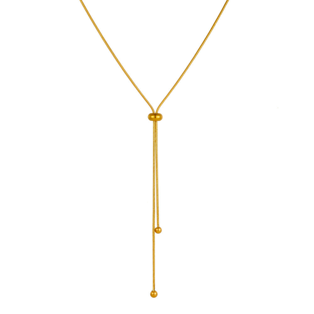 Minimalist Necklace in Light Luxury Style