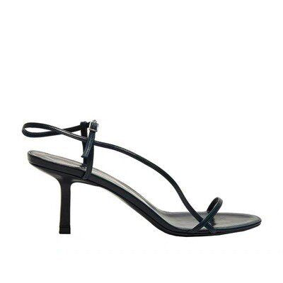 Minimalist Open Toe Sandals with Thin Heels