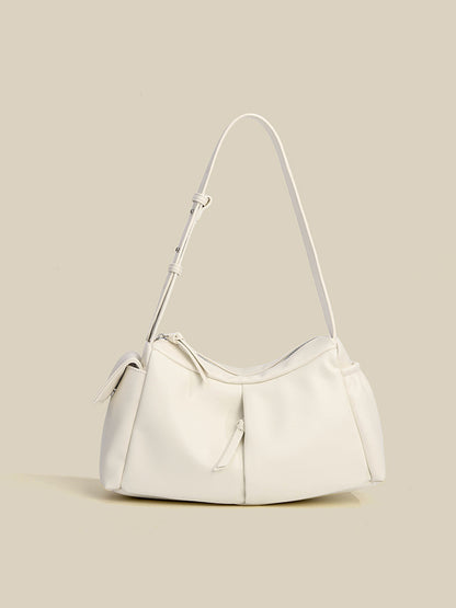 Minimalist PU Leather Crossbody Shoulder Bag