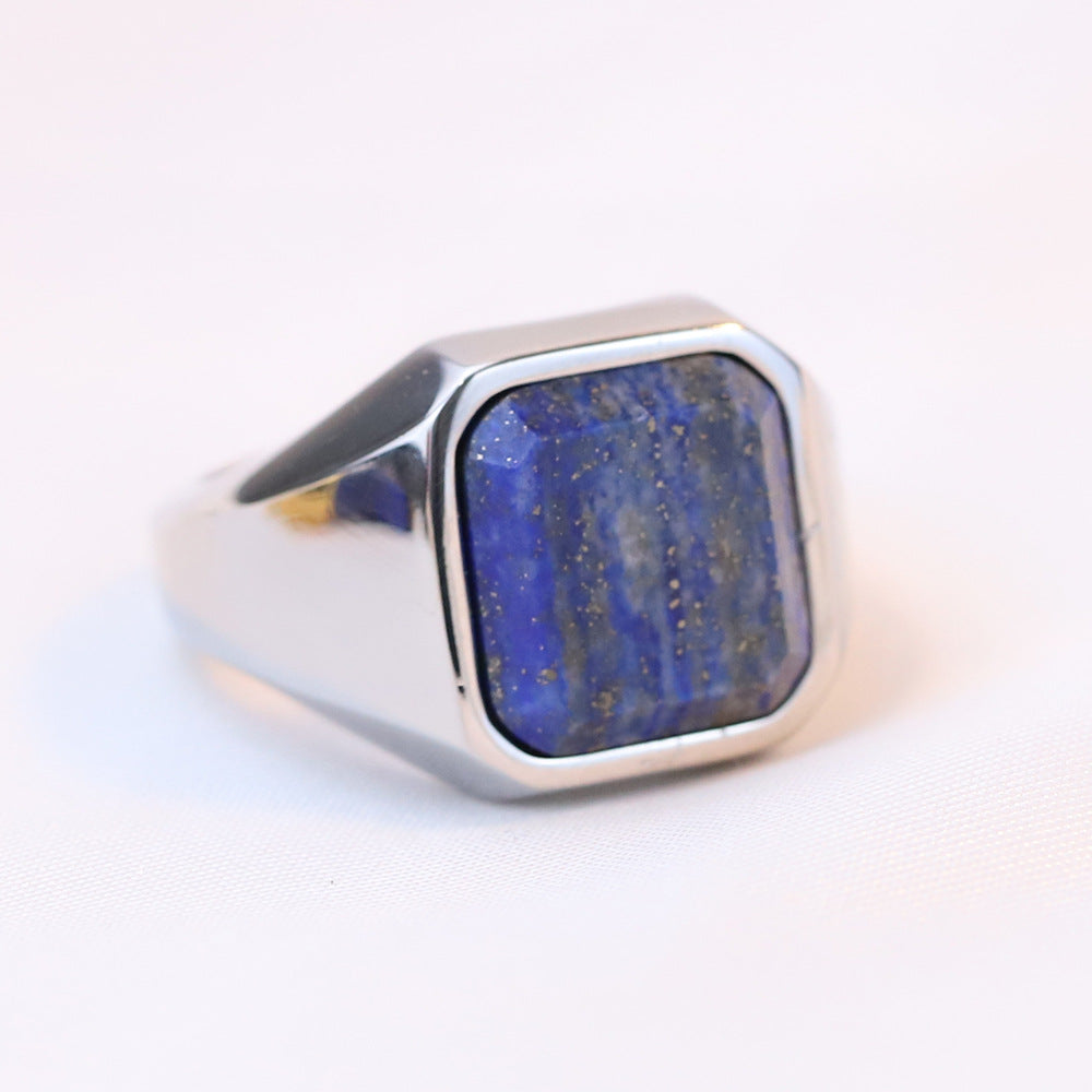 Minimalist Retro Geometric Ring