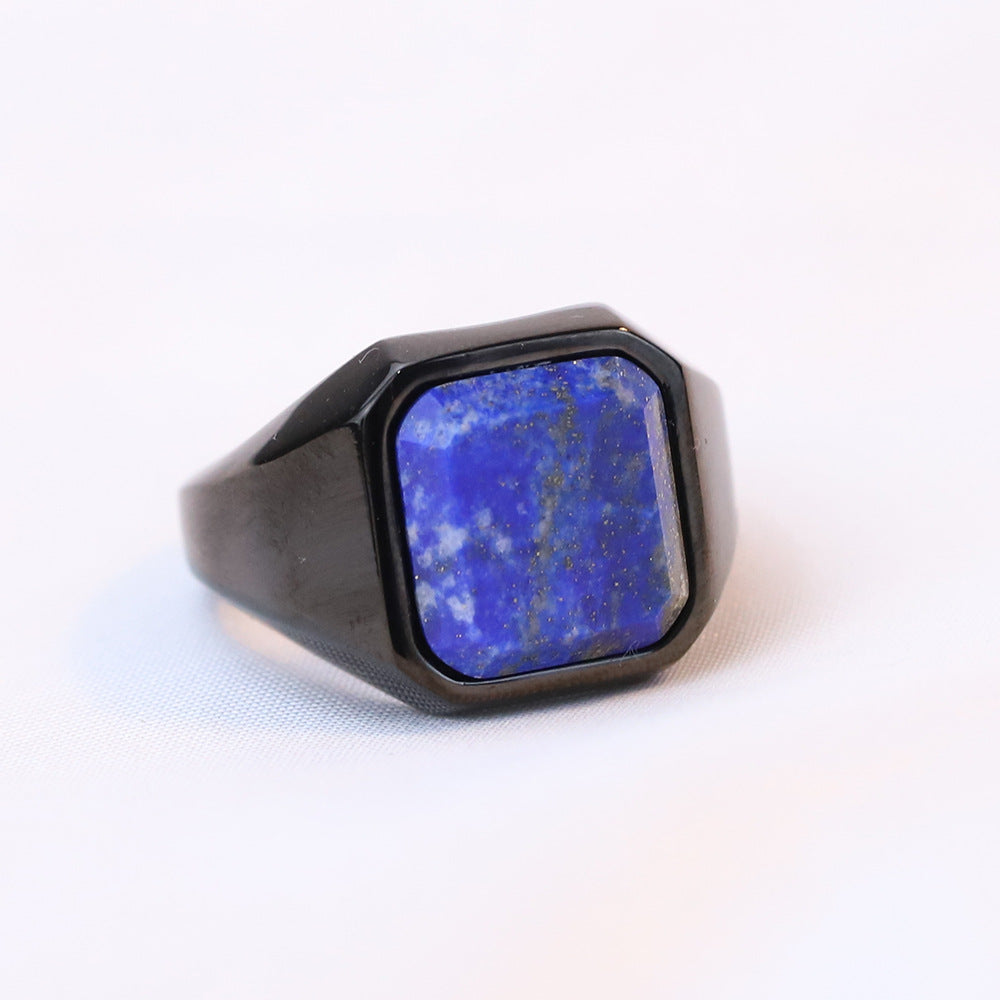 Minimalist Retro Geometric Ring