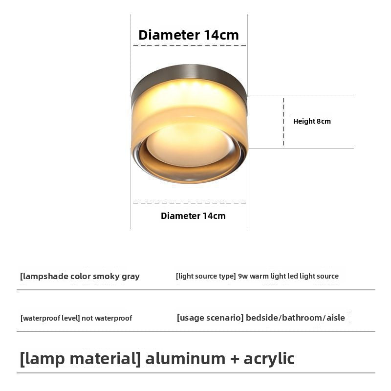 Minimalist Round Wall Lamp