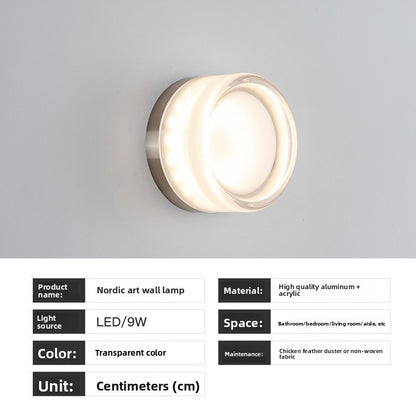 Minimalist Round Wall Lamp