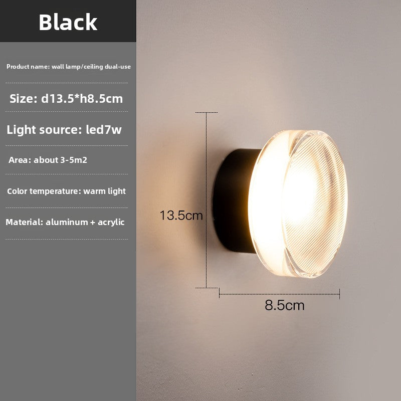 Minimalist Round Wall Lamp