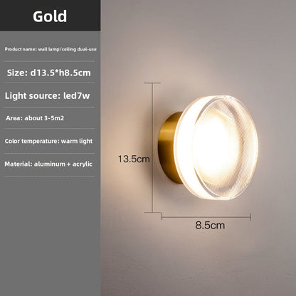 Minimalist Round Wall Lamp