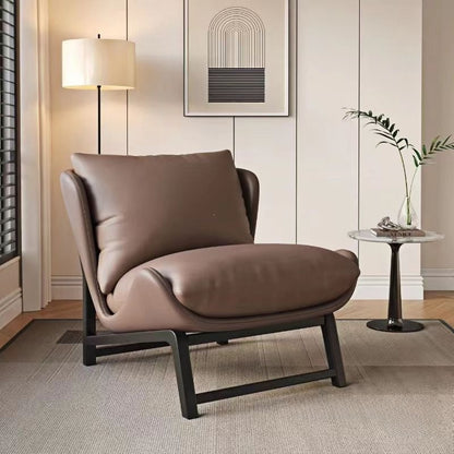 Minimalist Single Seater Sofa Chair with Optional Footrest