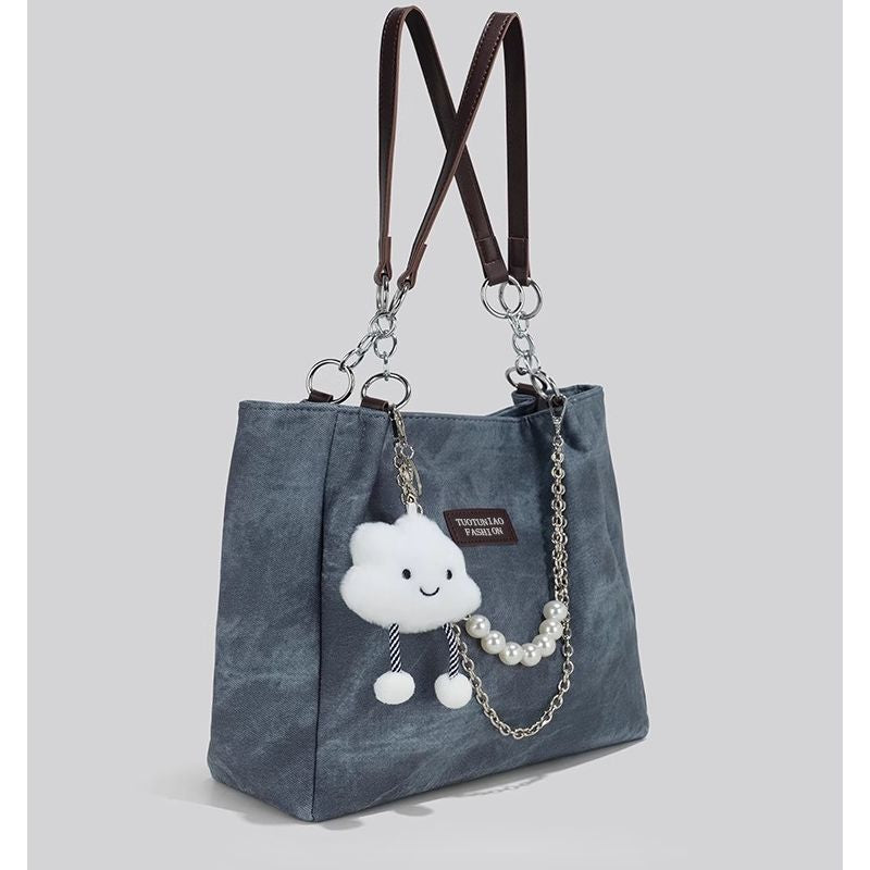 Minimalist Single Shoulder Tote Bag