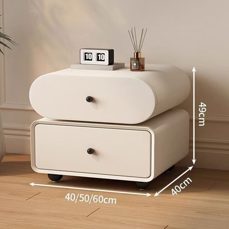 Minimalist Solid Wood Bedside Table