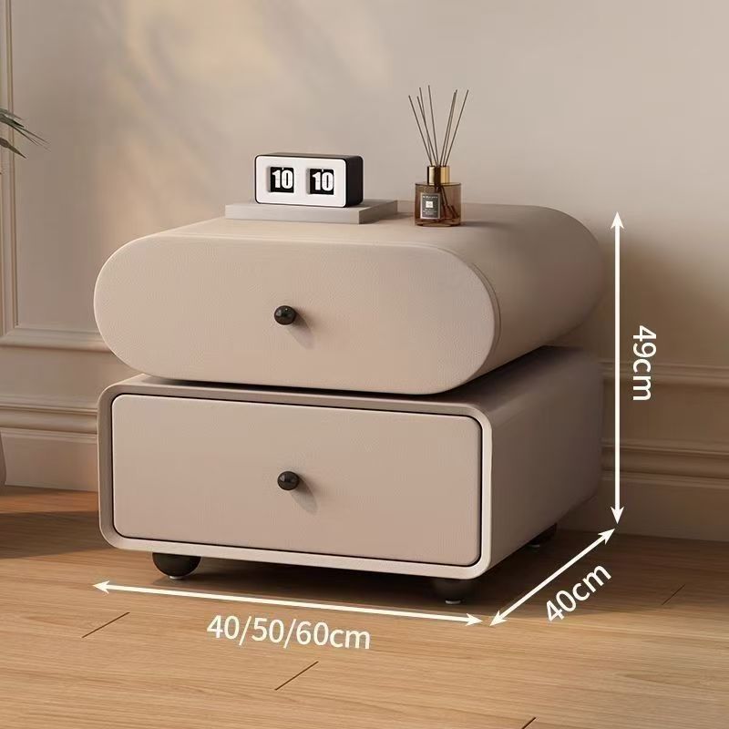 Minimalist Solid Wood Bedside Table