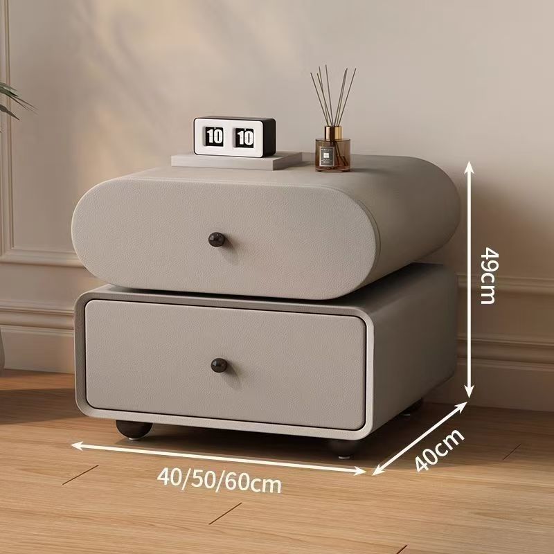 Minimalist Solid Wood Bedside Table