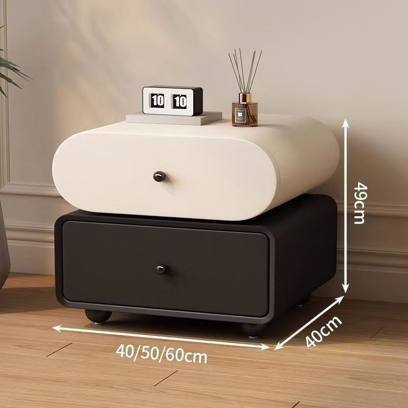 Minimalist Solid Wood Bedside Table