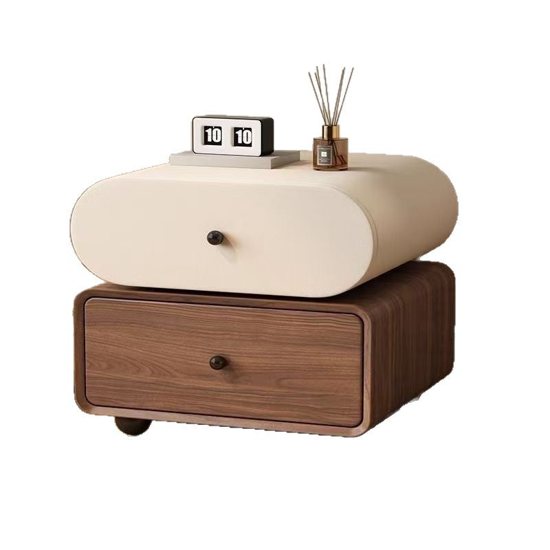 Minimalist Solid Wood Bedside Table