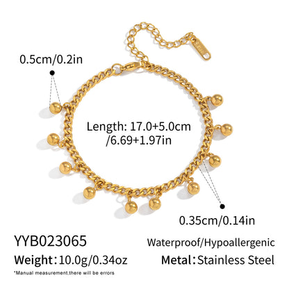 Minimalist Stainless Steel Bracelet Collection