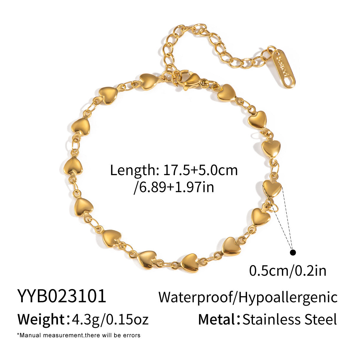 Minimalist Stainless Steel Bracelet Collection