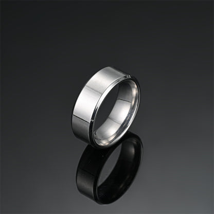 Minimalist Stainless Steel Plain Ring