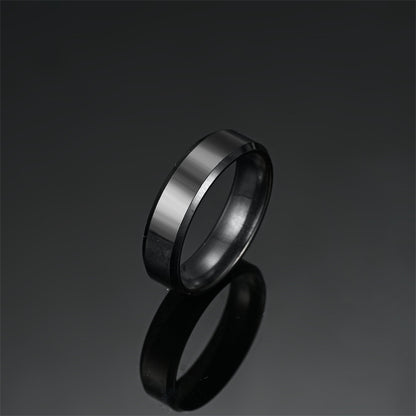 Minimalist Stainless Steel Plain Ring
