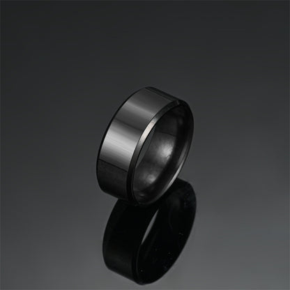 Minimalist Stainless Steel Plain Ring