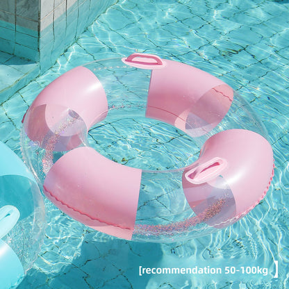 Minimalist-style swimming ring