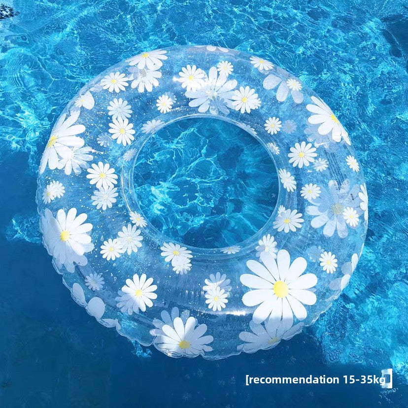 Minimalist-style swimming ring