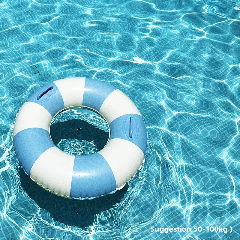 Minimalist-style swimming ring
