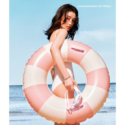 Minimalist-style swimming ring