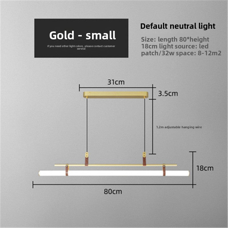 Minimalist Suspension Dining Table Lamp