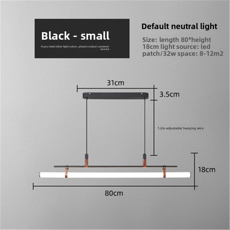 Minimalist Suspension Dining Table Lamp