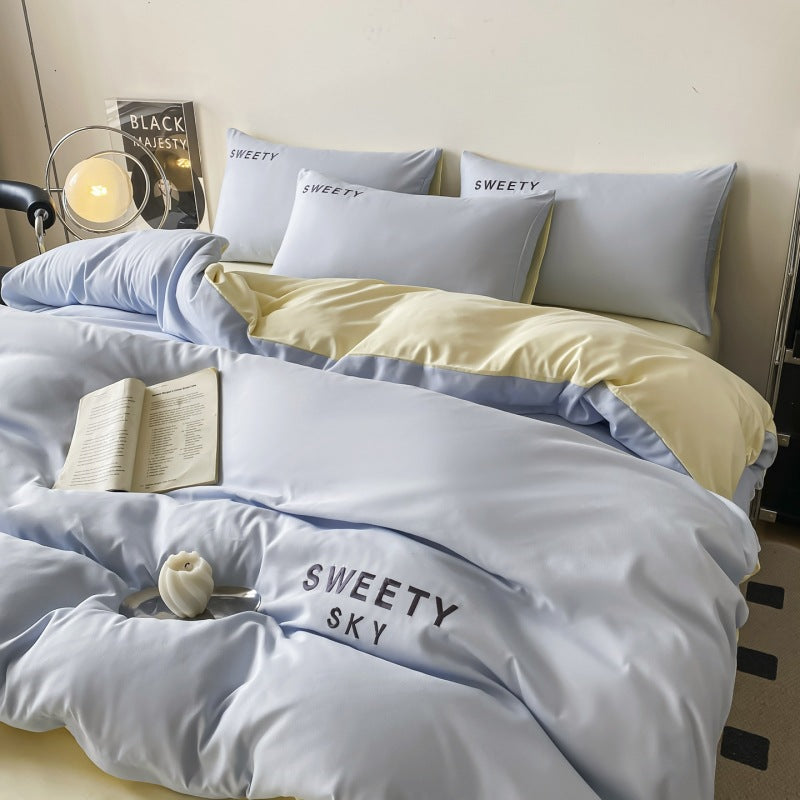 Minimalist Washed Cotton Bedding Set