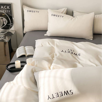 Minimalist Washed Cotton Bedding Set