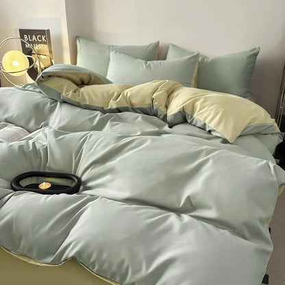 Minimalist Washed Cotton Bedding Set