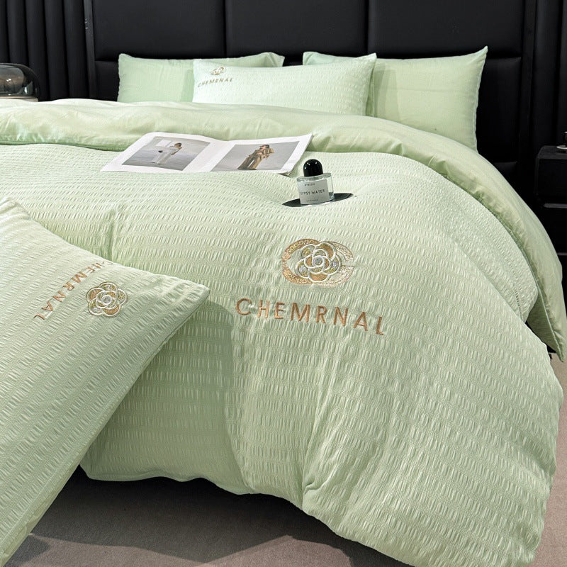 Minimalist Washed Cotton Bedding Set