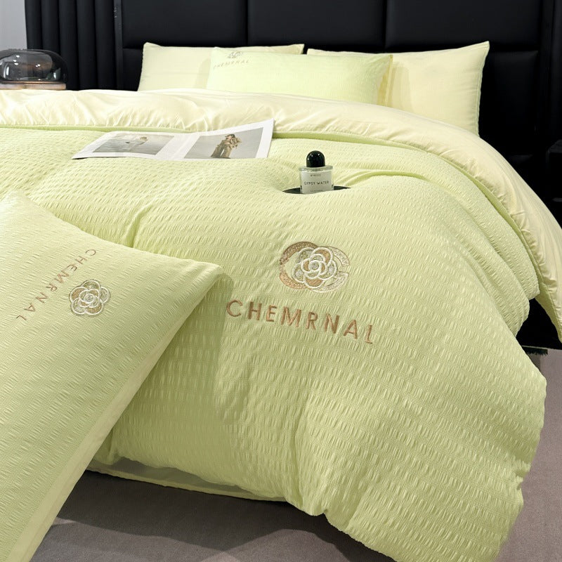 Minimalist Washed Cotton Bedding Set