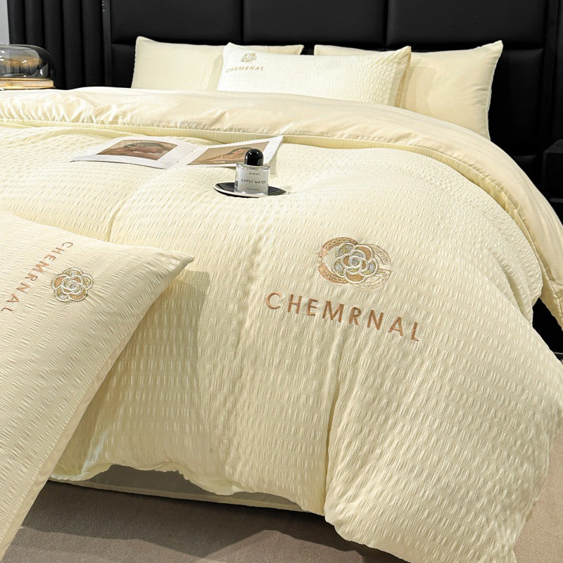 Minimalist Washed Cotton Bedding Set