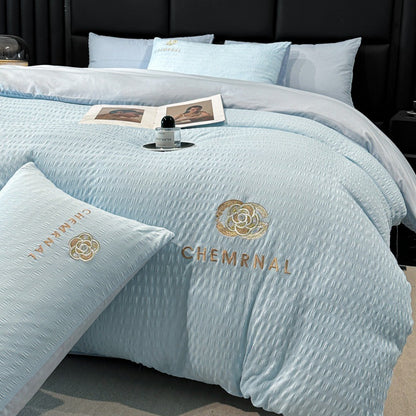 Minimalist Washed Cotton Bedding Set