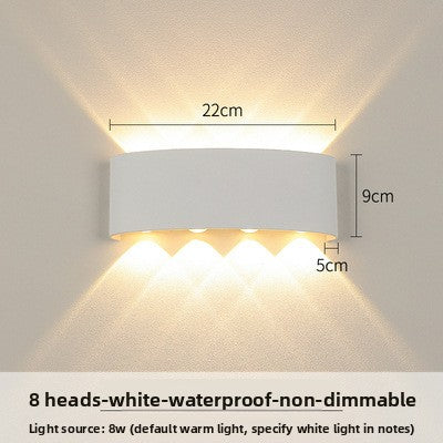 Minimalist Waterproof LED Wall Light