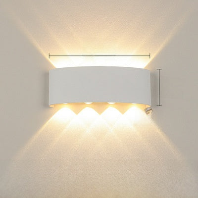 Minimalist Waterproof LED Wall Light