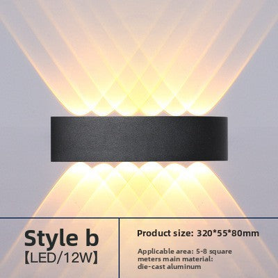 Minimalist Waterproof LED Wall Light