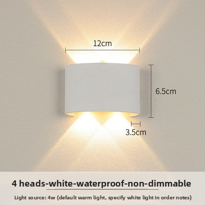 Minimalist Waterproof LED Wall Light