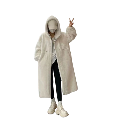Mink fur coat