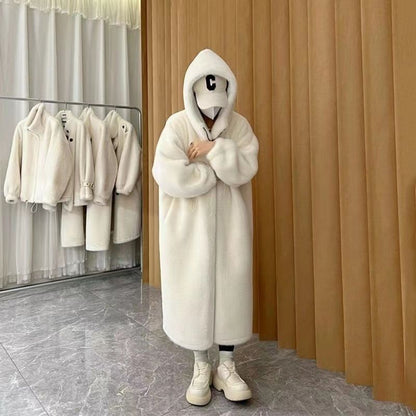 Mink fur coat