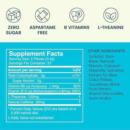 Mint Energy Caffeine Tablets