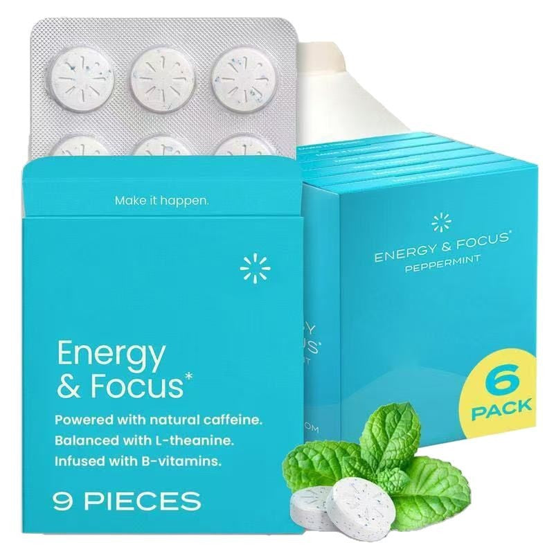 Mint Flavored Caffeine Energy Chewing mint