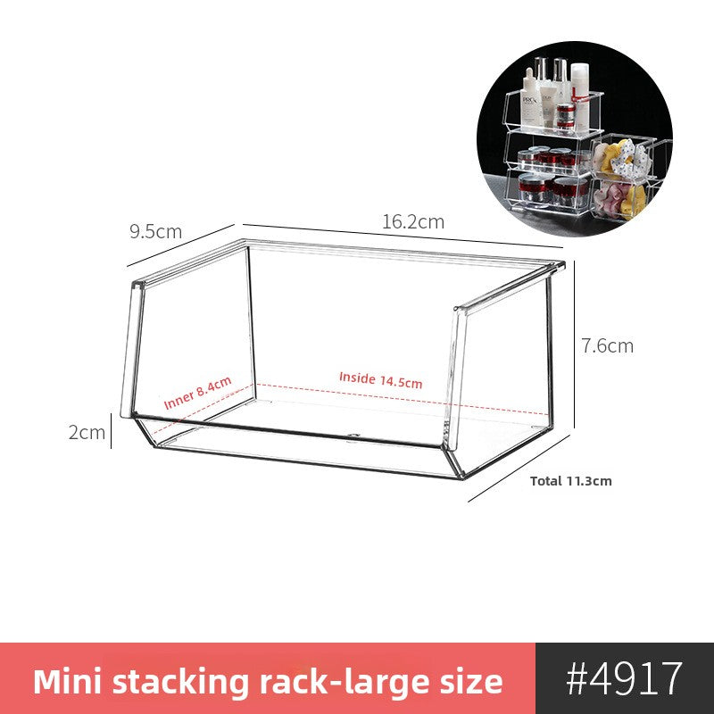 Mirror cabinet storage box