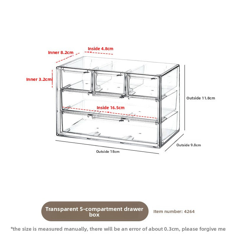 Mirror cabinet storage box